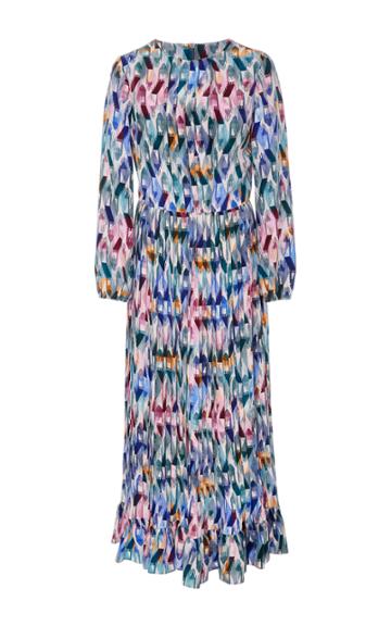 Christina Economou Pleated Jane Dress