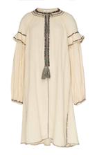 Isabel Marant Toile Ralya Embroidered Cotton Gauze Dress