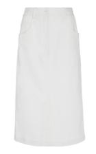 Tibi Enzyme Wash Twill Skirt