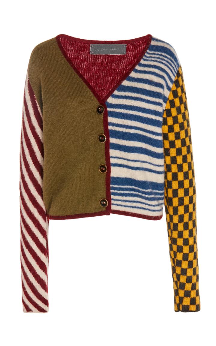 The Elder Statesman Lucky Talisman Cashmere Cardigan
