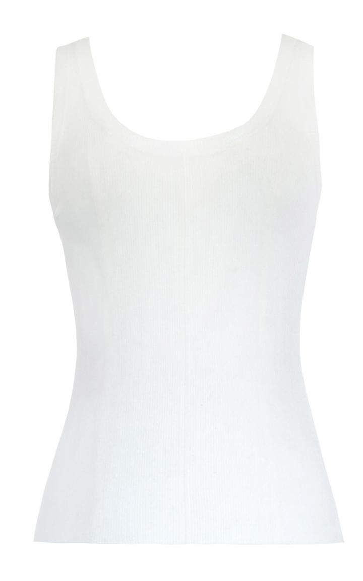 Moda Operandi Peter Do Spacer Sheer Ribbed-knit Tank