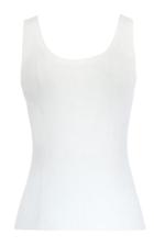 Moda Operandi Peter Do Spacer Sheer Ribbed-knit Tank