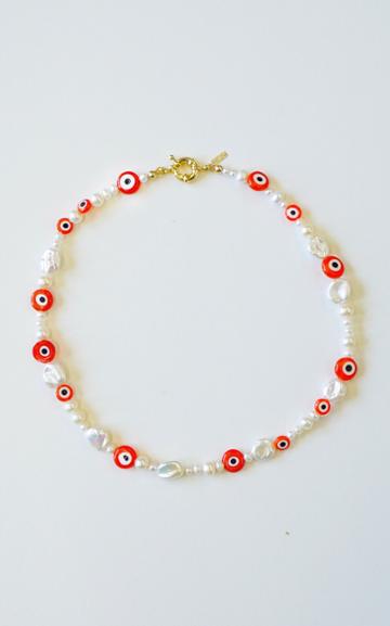 Moda Operandi Liou Pearly-eyed Necklace
