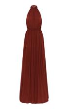 Matteau Open Back Halter Jersey Dress