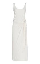 Vince Sleevless Pima Cotton Wrap Dress Size: L