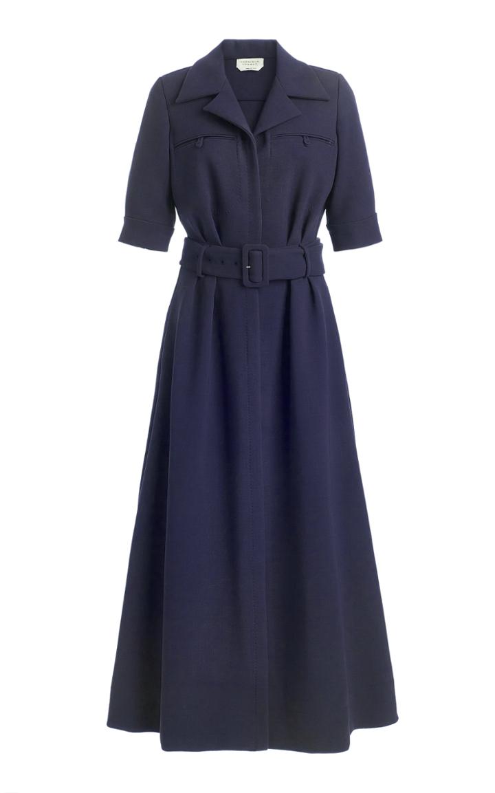 Moda Operandi Gabriela Hearst Simone Belted Wool Dress