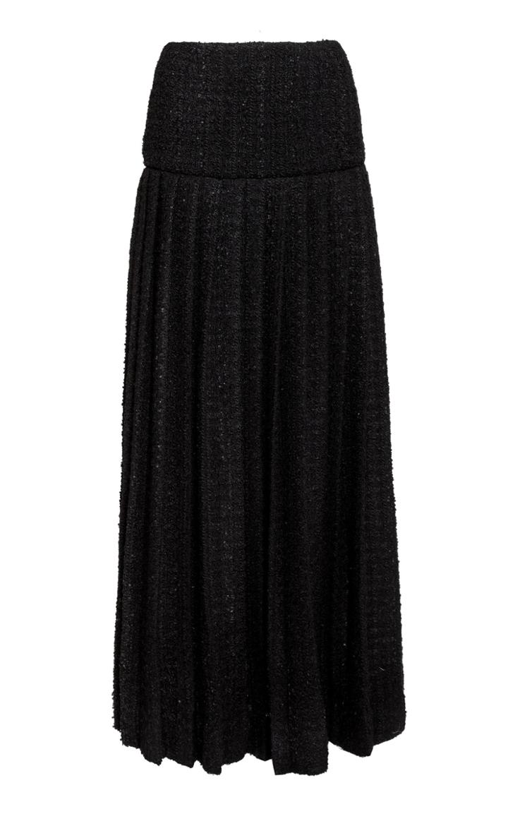 Alexandre Vauthier High-rise Wool-blend Maxi Skirt