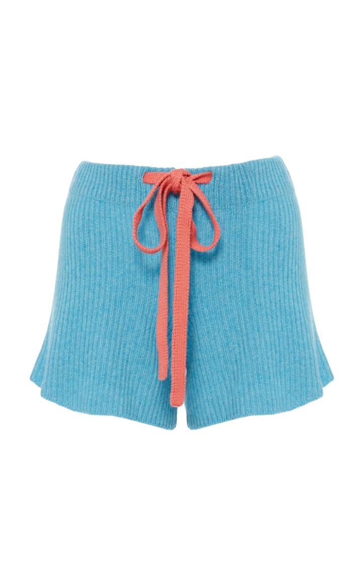 The Elder Statesman Ribbed Shorts