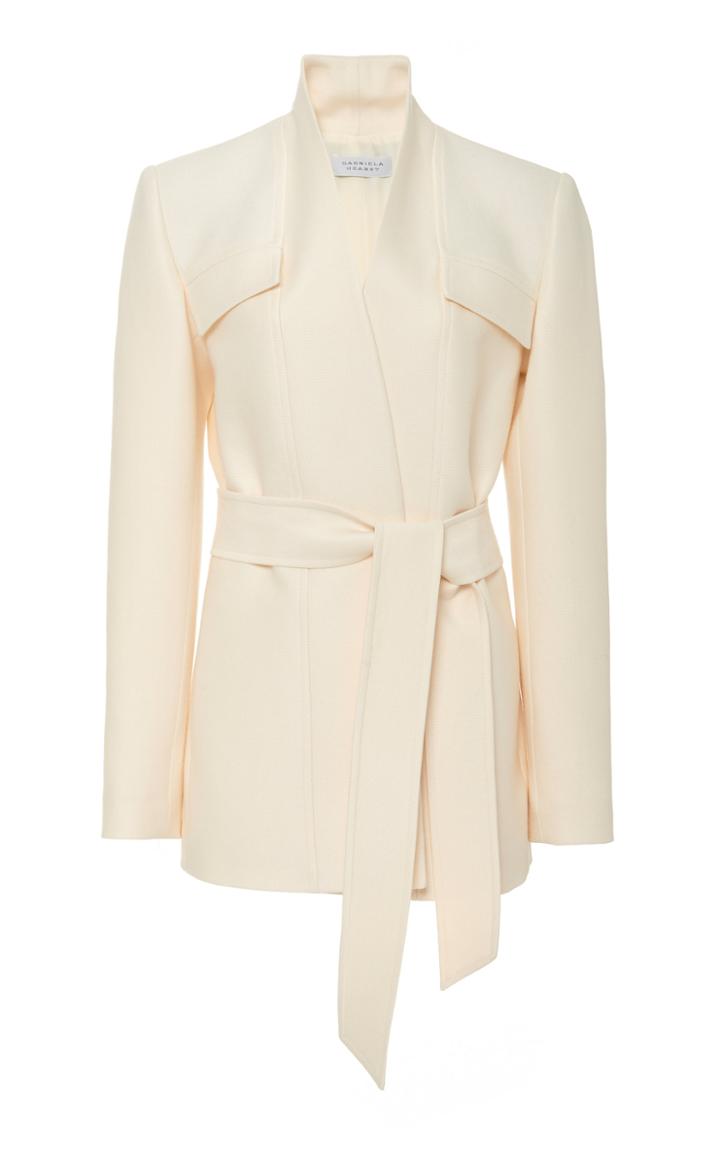 Moda Operandi Gabriela Hearst Proteus Wool-silk Blend Blazer Size: 38
