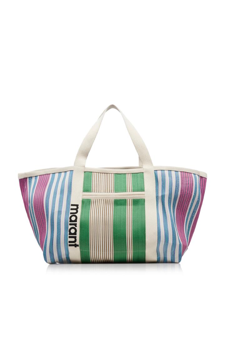 Moda Operandi Isabel Marant Warden Striped Marant Tote