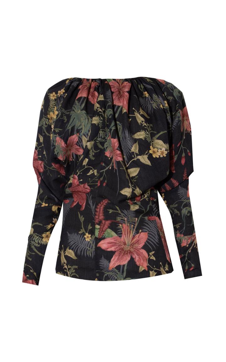 Moda Operandi Andres Otalora Brio Printed Silk Blouse