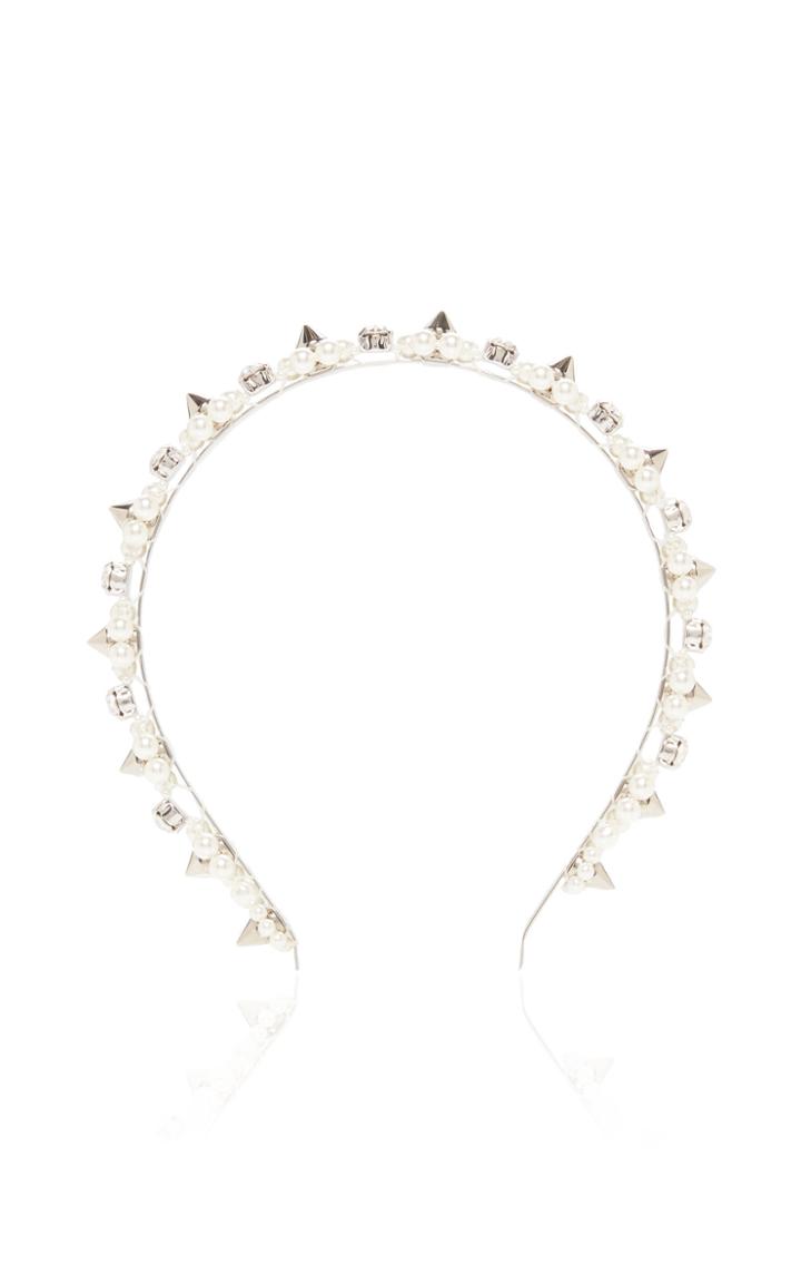 Moda Operandi Simone Rocha Pearl And Crystal Embellished Headband