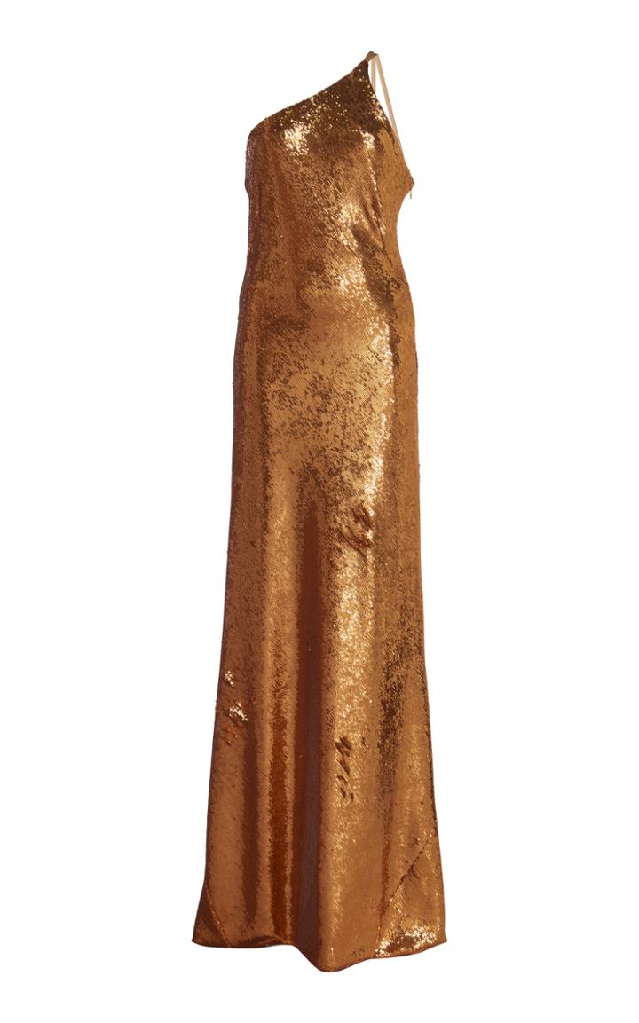 Galvan Gilded Roxy Sequin Dress