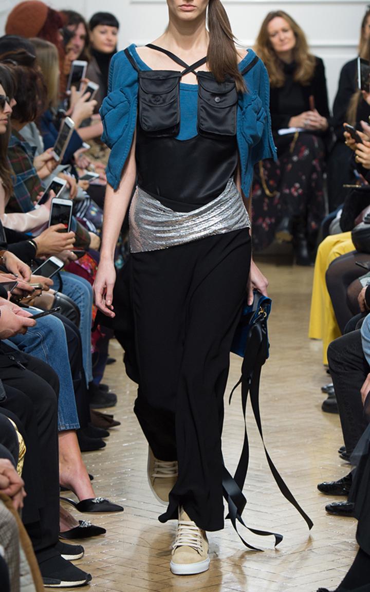 J.w.anderson Silk Top With Utility Pockets