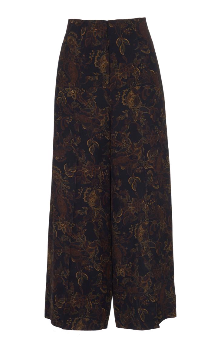 Amur Lewis Wide-leg Culotte Pants