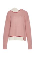 Marni Long-sleeve Wool-cotton Turtleneck Sweater