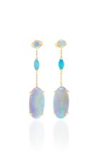 Wwake One-of-a-kind Opal Drop Earrings