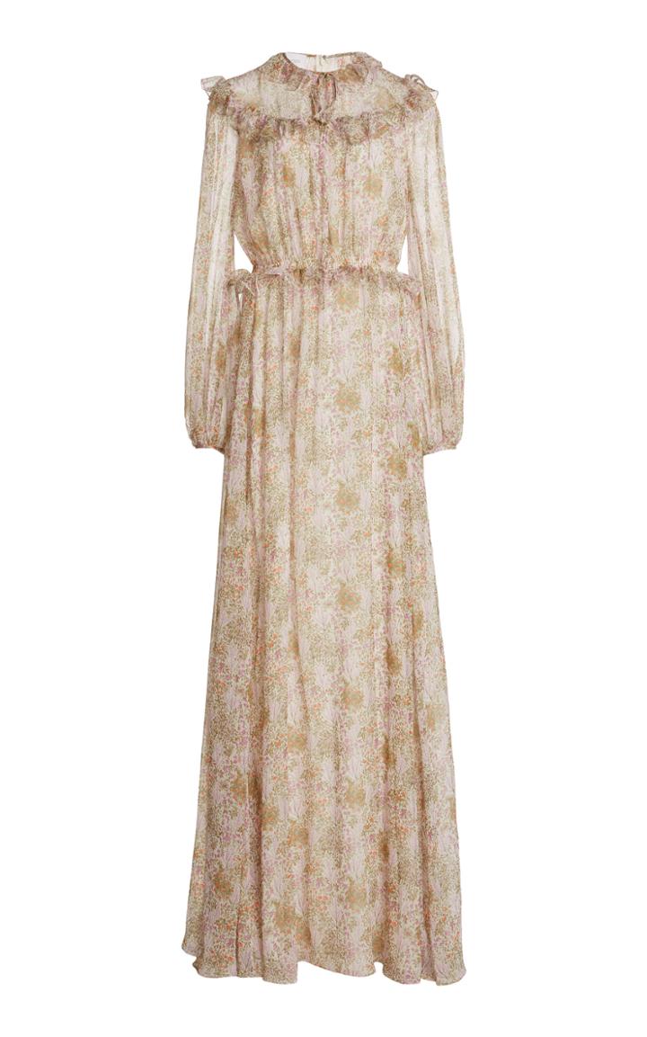 Moda Operandi Giambattista Valli Ruffled Georgette Maxi Dress