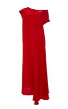 Perret Schaad Tobi Silk Crepe De Chine Dress