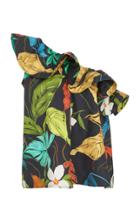 Delfi Collective Jo One Shoulder Floral Top