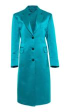 Salvatore Ferragamo Silk Duchesse Satin Coat