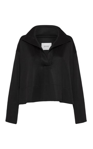 Moda Operandi Esse Studios Collared Jersey Sweater