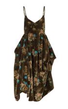 Preen By Thornton Bregazzi Velvet Camisole Handkerchief Dress