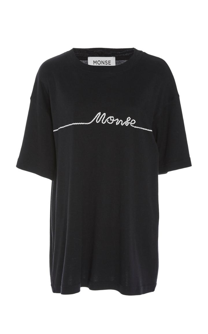 Monse Monse Small Rope Print Tee