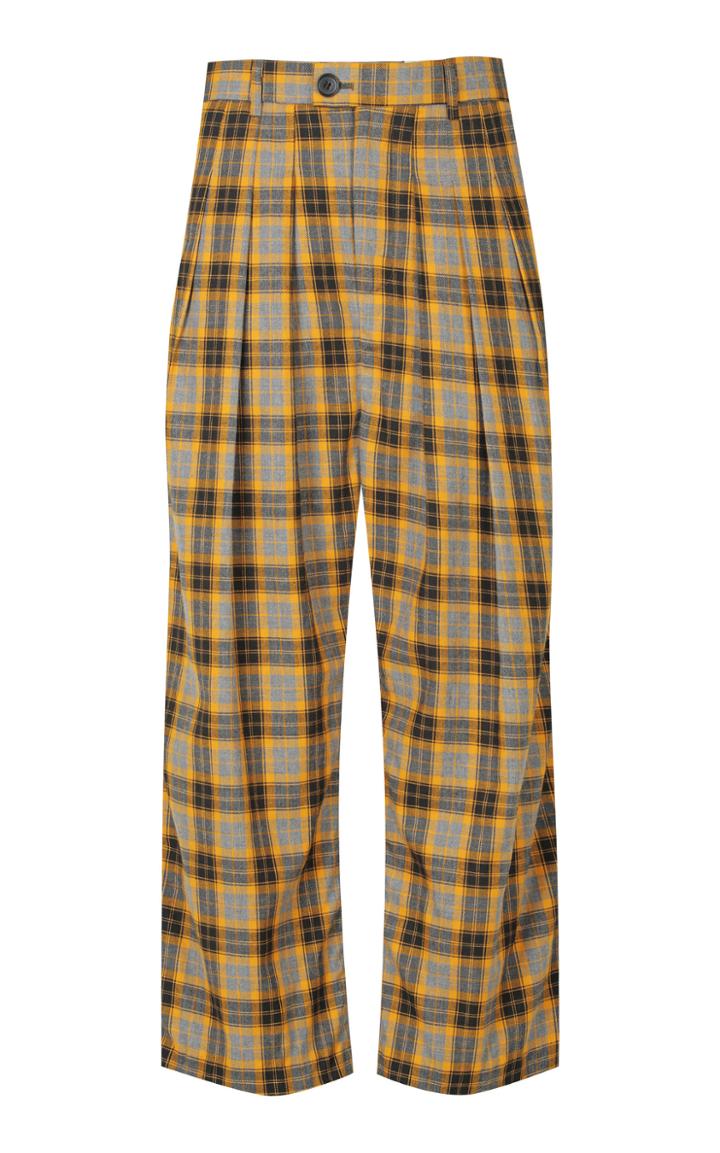 Strateas Carlucci Pleated Wide Leg Pant