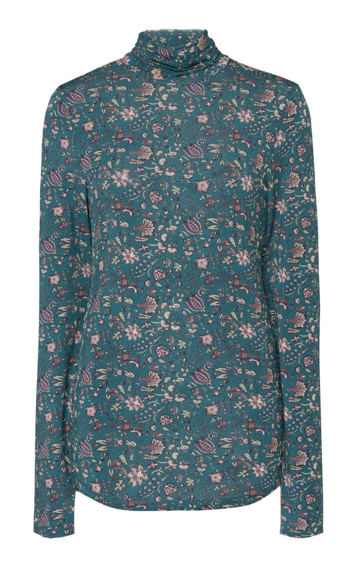 Moda Operandi Isabel Marant Goyela Puffed-sleeve Crepe Blouse