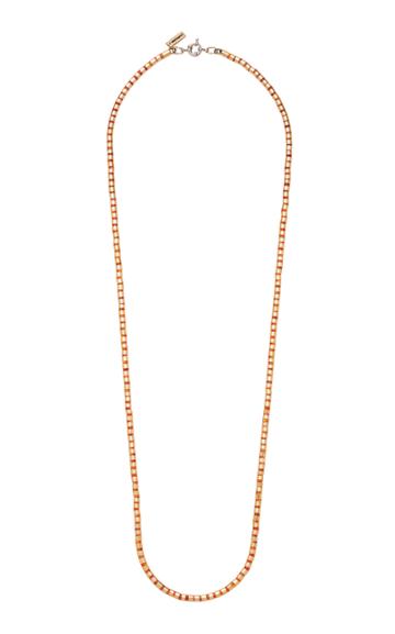 Montageart Pink Tube Necklace