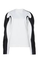 Haider Ackermann Two-toned Piped Wool Top