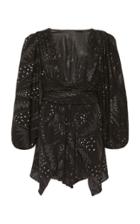 Isabel Marant Vienna Fil Coup Chiffon Mini Dress Size: 36