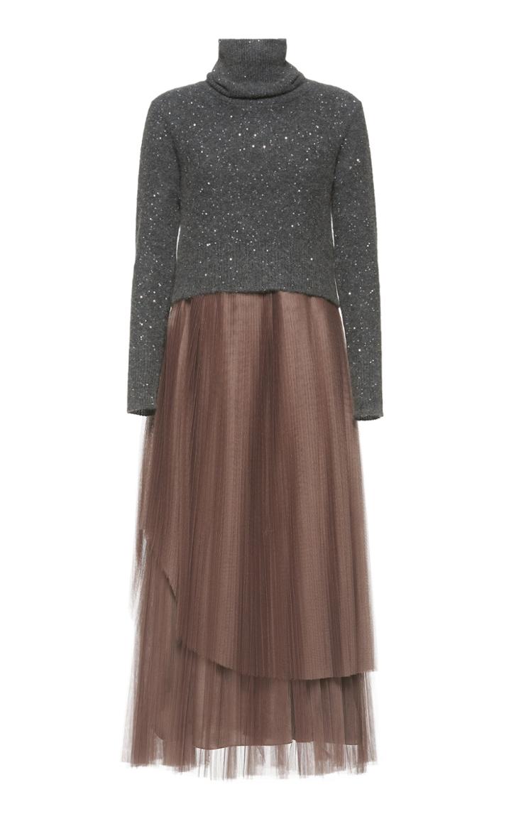 Fabiana Filippi Tulle Skirt Dress