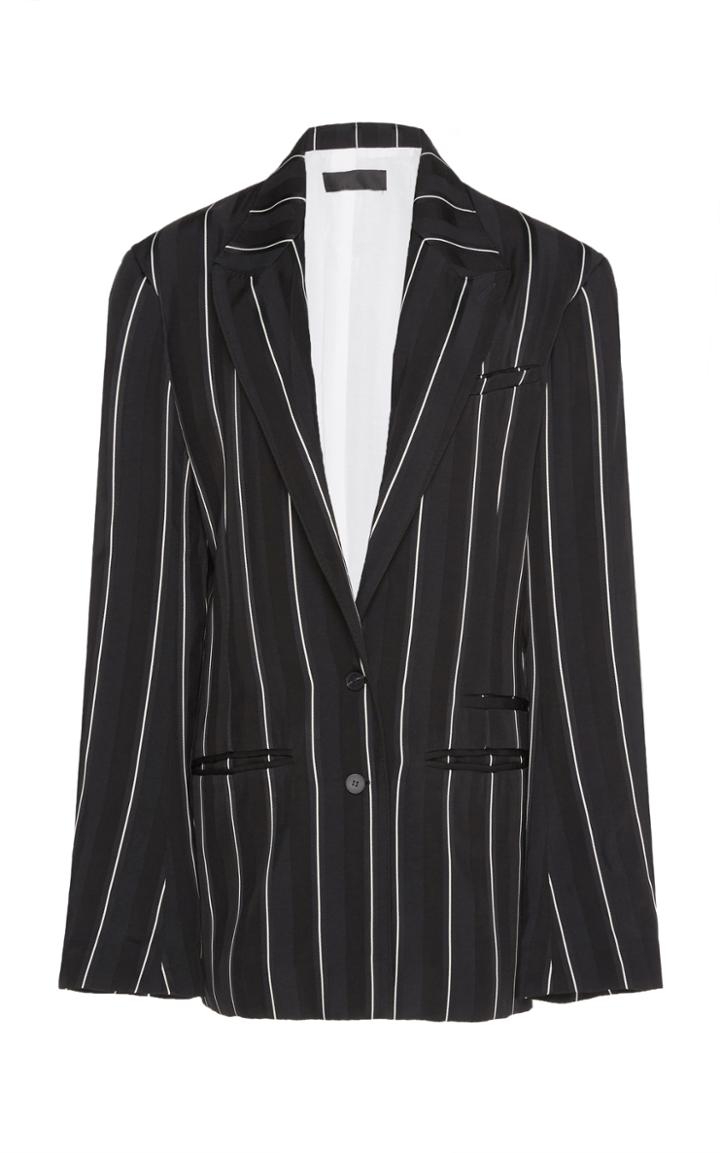 Haider Ackermann Draped Stripe Blazer