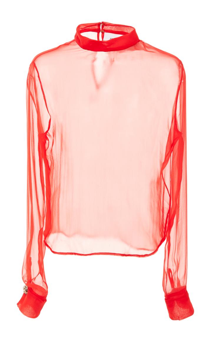 Greta Boldini Angeline Sheer Blouse