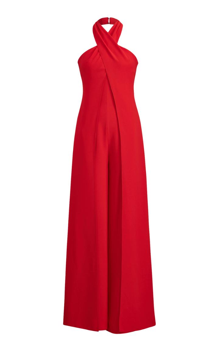 Ralph Lauren Crepe Cady Adelaide Jumpsuit