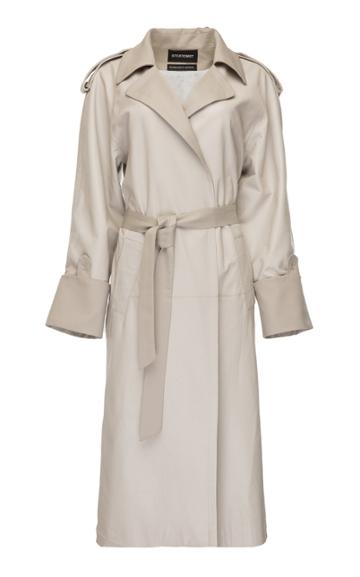Situationist Belted Cotton Trench