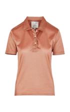 Giuliva Heritage The Daphne Polo Shirt Cotton Herringbone