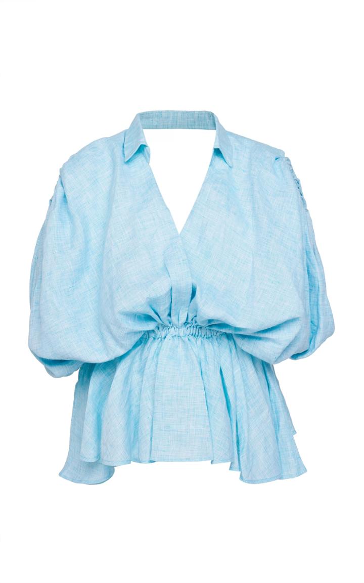 Leal Daccarett Getsemani Linen Top
