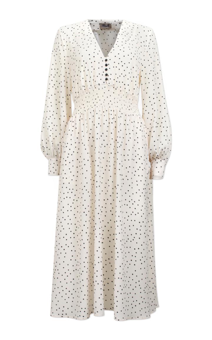 Baum Und Pferdgarten Adison Polka Dot Midi Dress