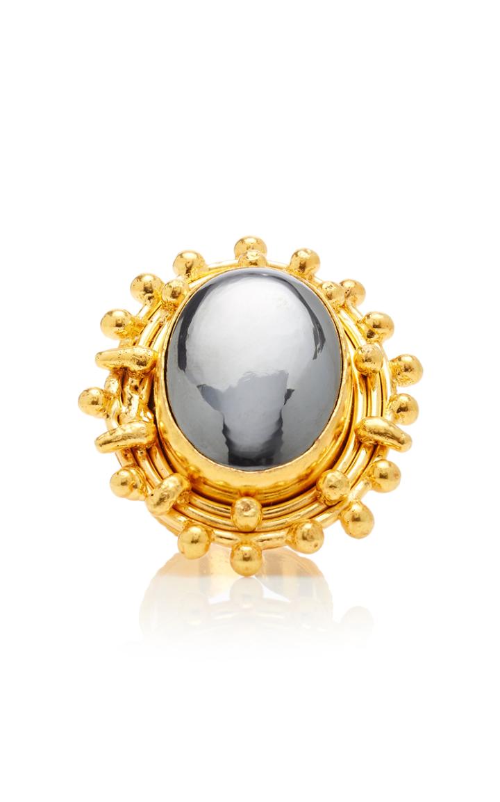 Sylvia Toledano Stonedots Hematite Ring