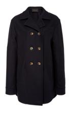 Cdric Charlier Double-breasted Wool-blend Coat