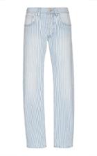Lanvin Pinstriped Slim-leg Jeans Size: 32