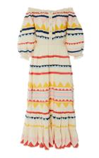 Carolina K Alexa Patterned Midi Dress