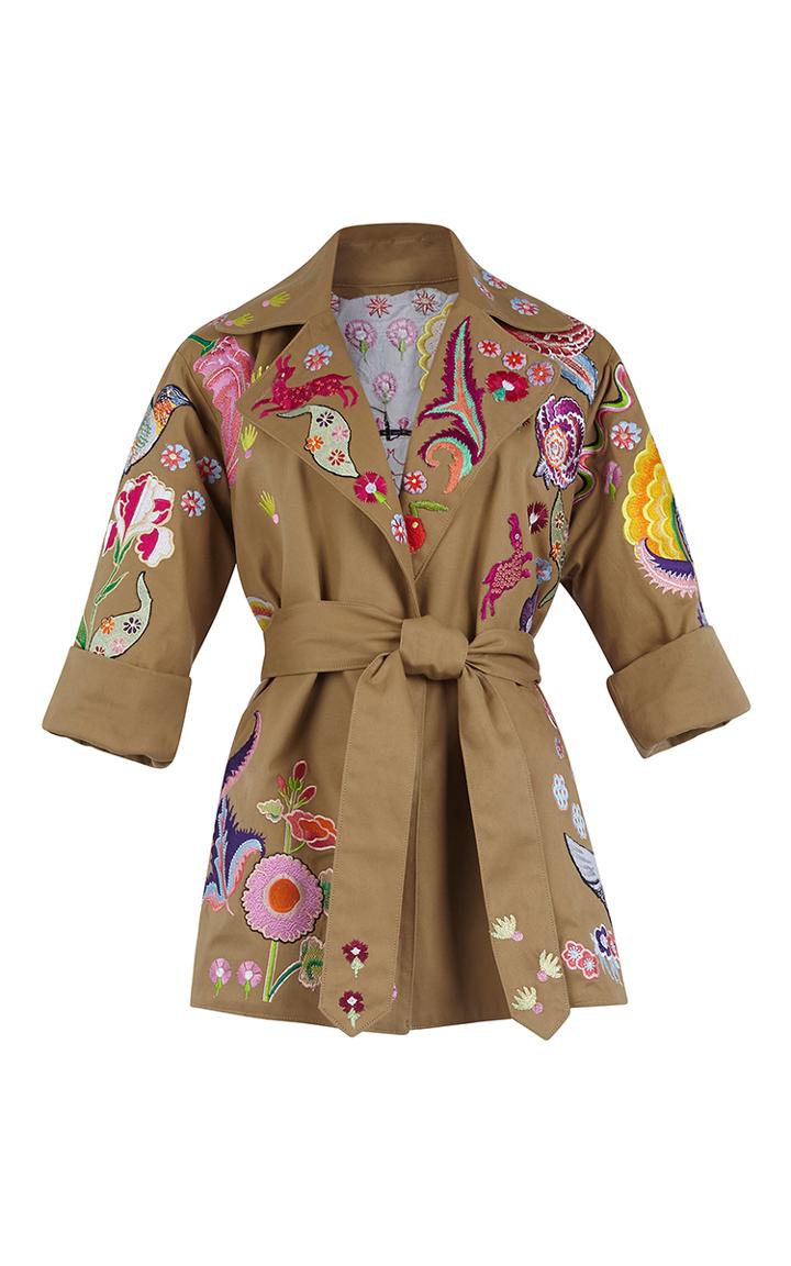 Temperley London Hermia Embroidered Coat