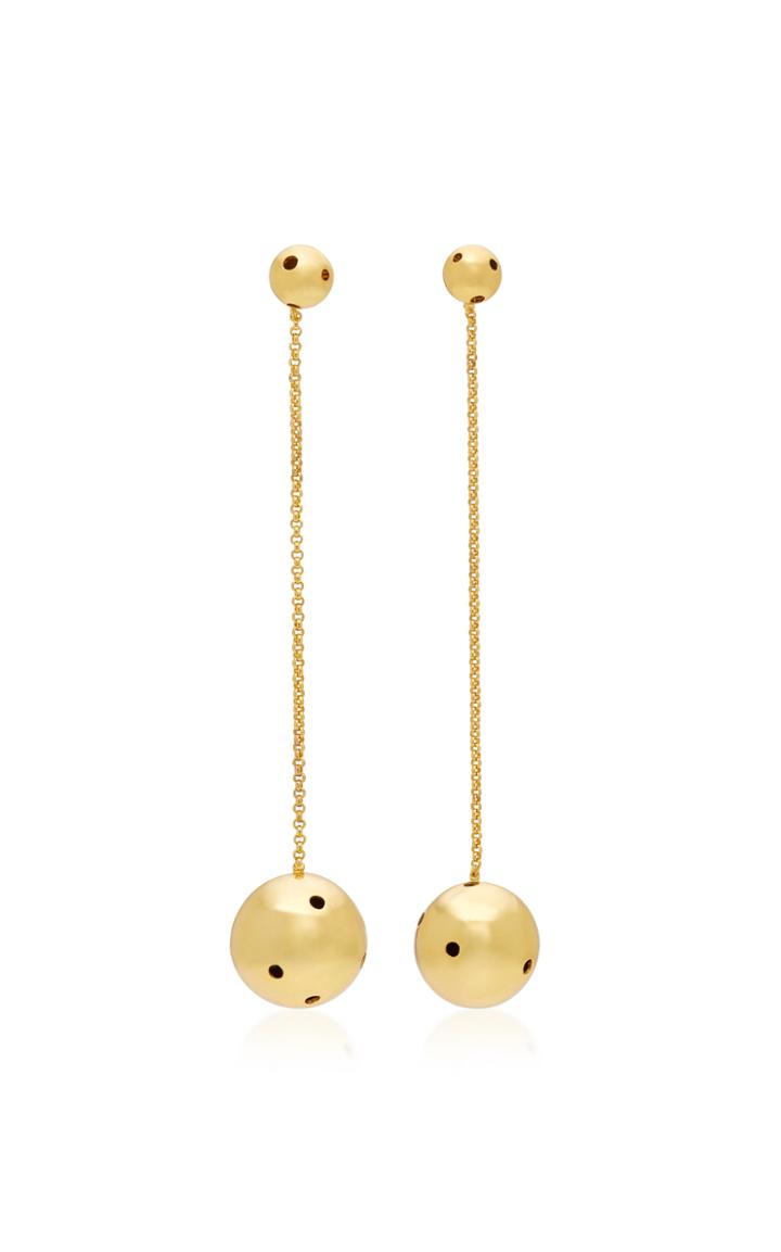 Paula Mendoza Viv 24k Gold-plated Earrings