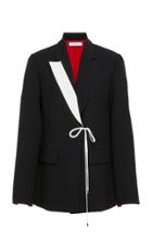 Prabal Gurung Constance Tie Front Jacket