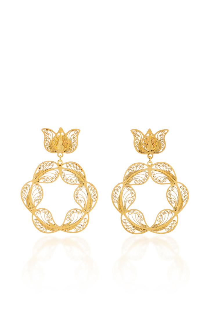 Mallarino Amelie 24k Gold Vermeil Earrings