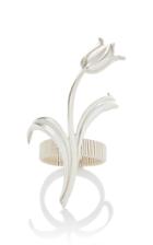 Rodarte Silver Expandable Tulip Bracelet